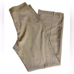 Ellen Tracy - Women's Wool Blend Trouser - Size 10 - Beige